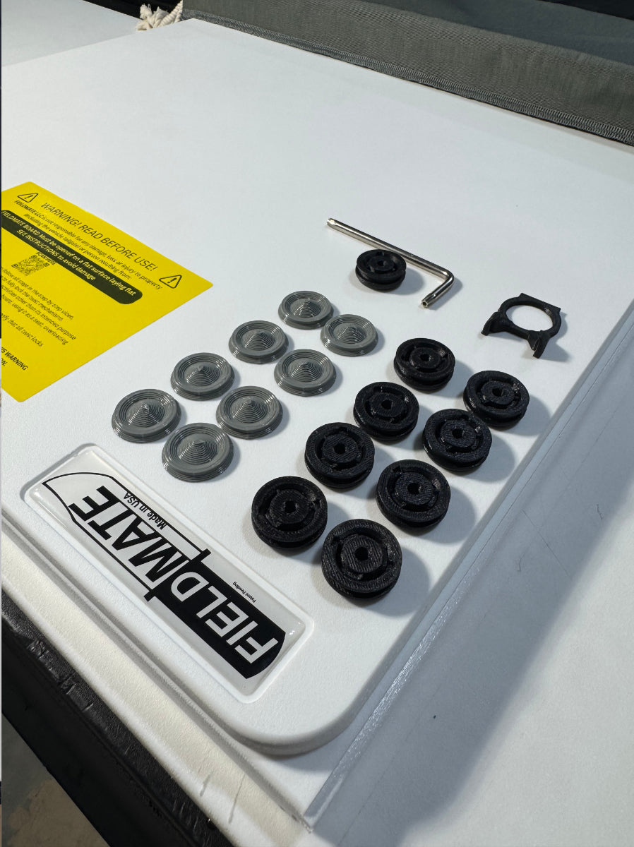 Close-up of FieldMate board parts
